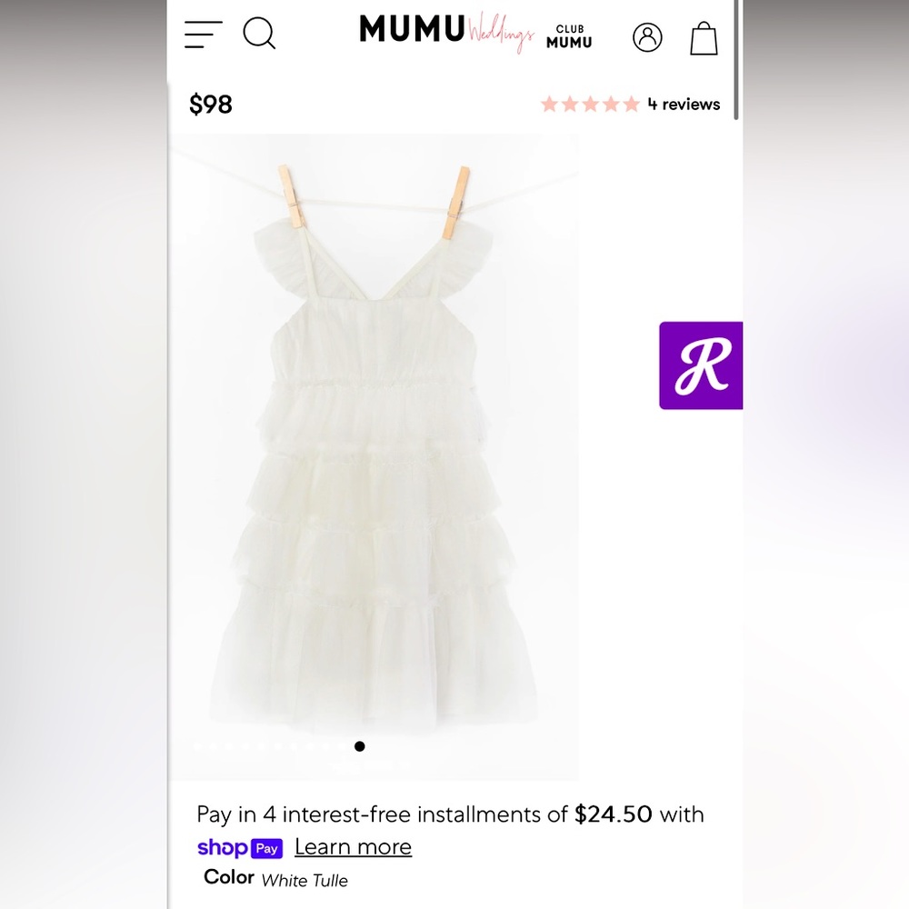 Little Fairytale Dress by Show Me Your Mumu
